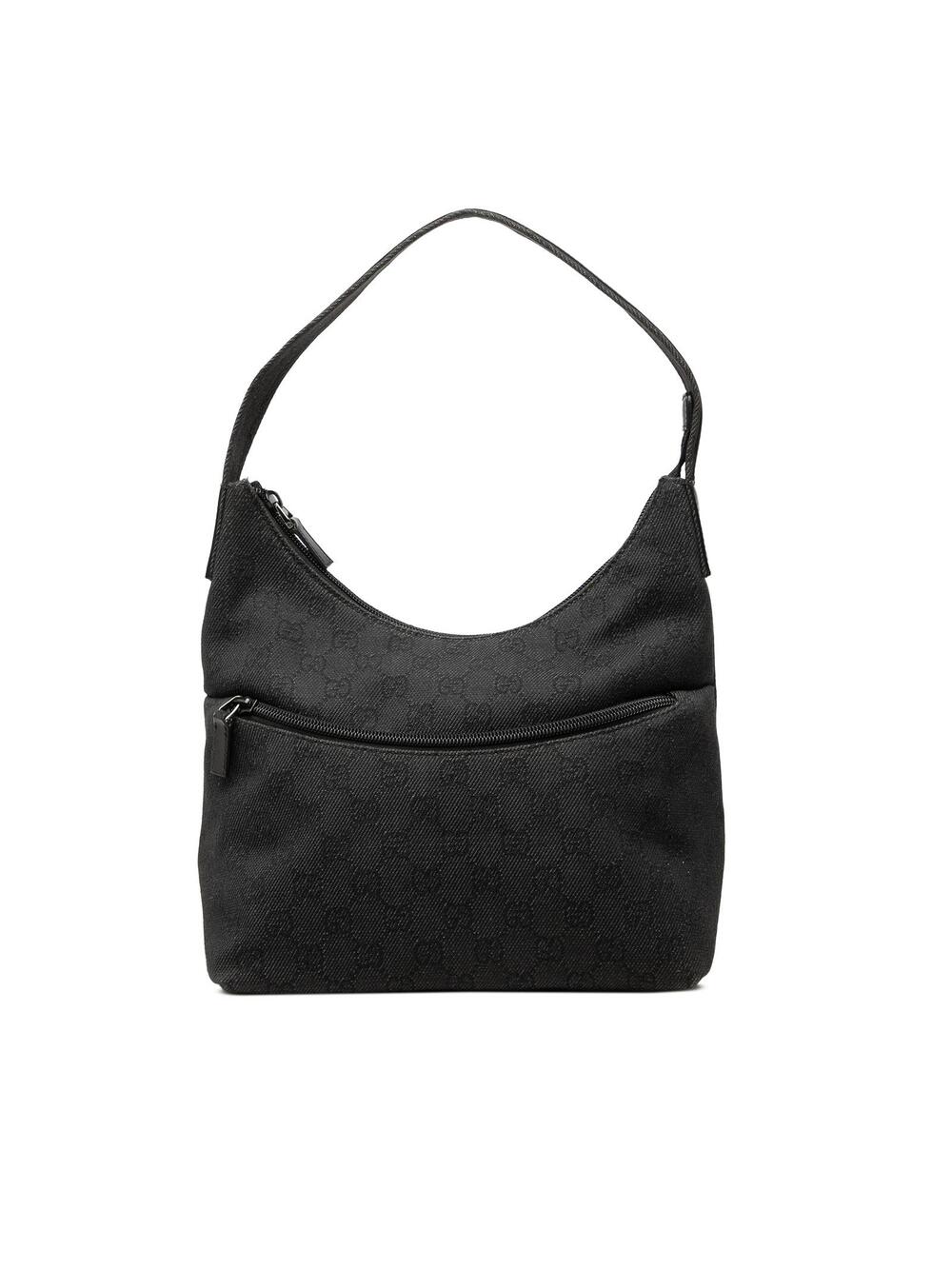 Gucci Gg Denim Shoulder Bag Pre-Loved #341672G39B